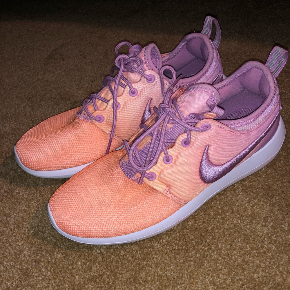 Nike Roshe Pink/Orange Ombré 7.5